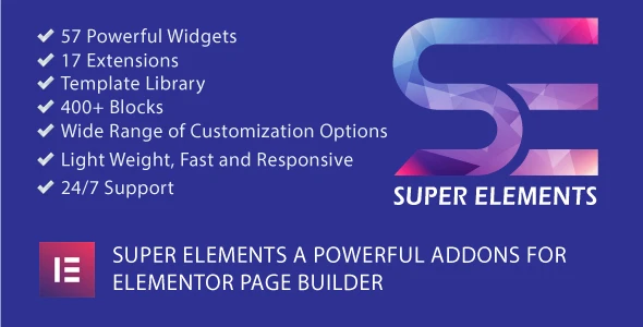 Super Elements – Addons for Elementor